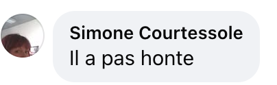 Capture d'écran du commentaire d'un internaute I Source : Facebook BFMTV
