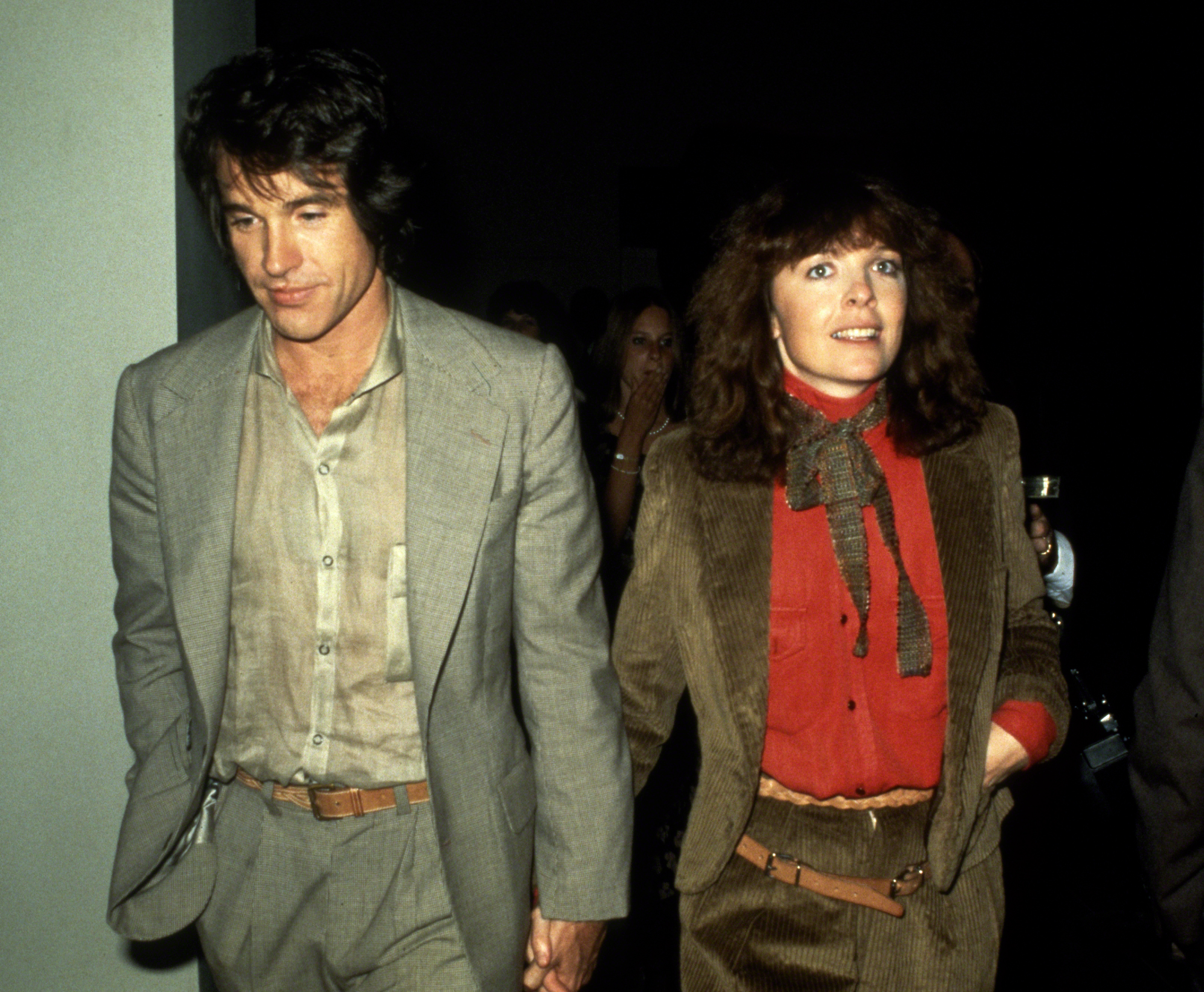 Warren Beatty et Diane Keaton vers 1978 à New York. | Source : Getty Images