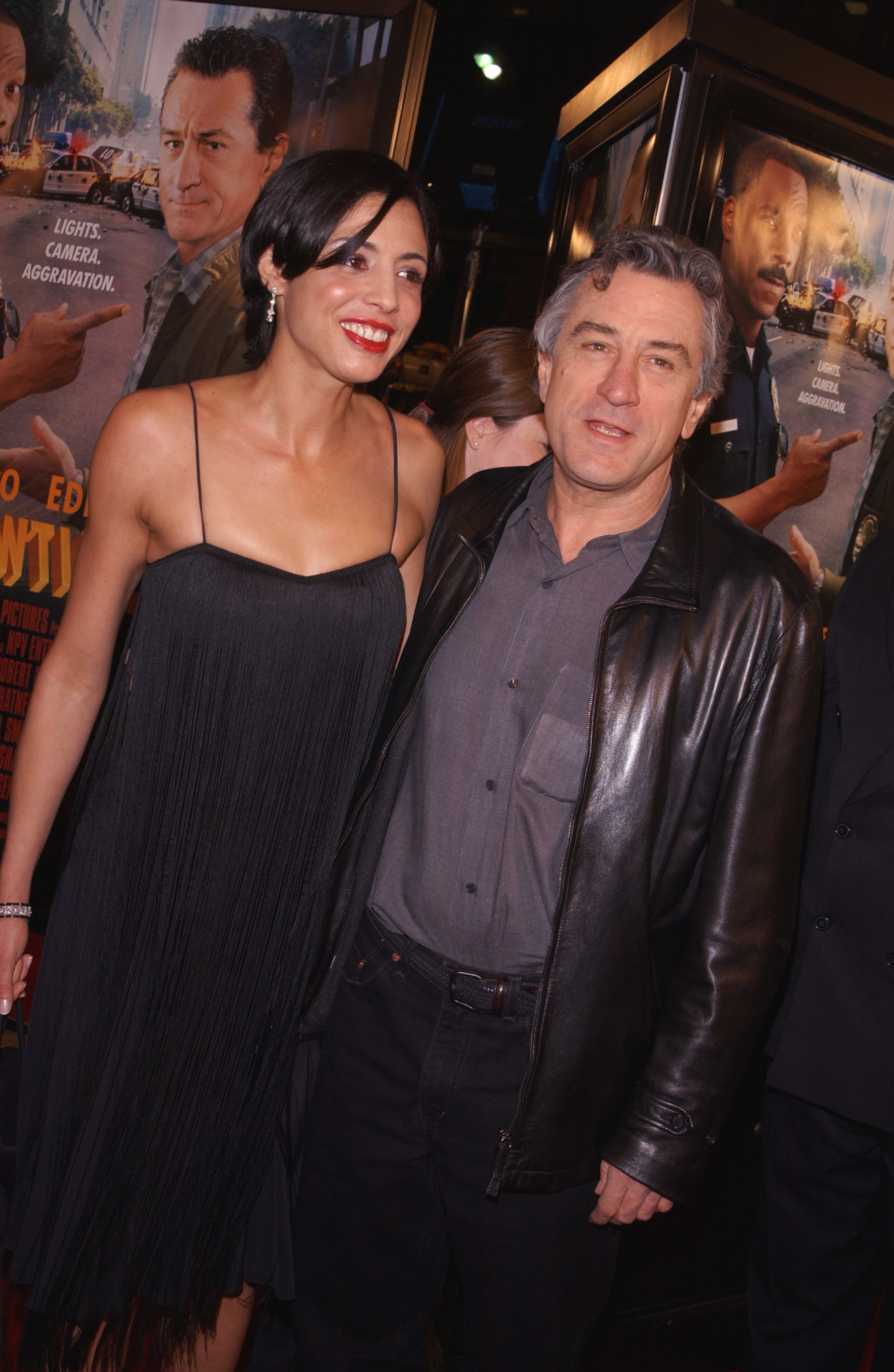 Robert DeNiro et sa fille Drena à la première de "Showtime". Circa 2002 | Source : Getty Images