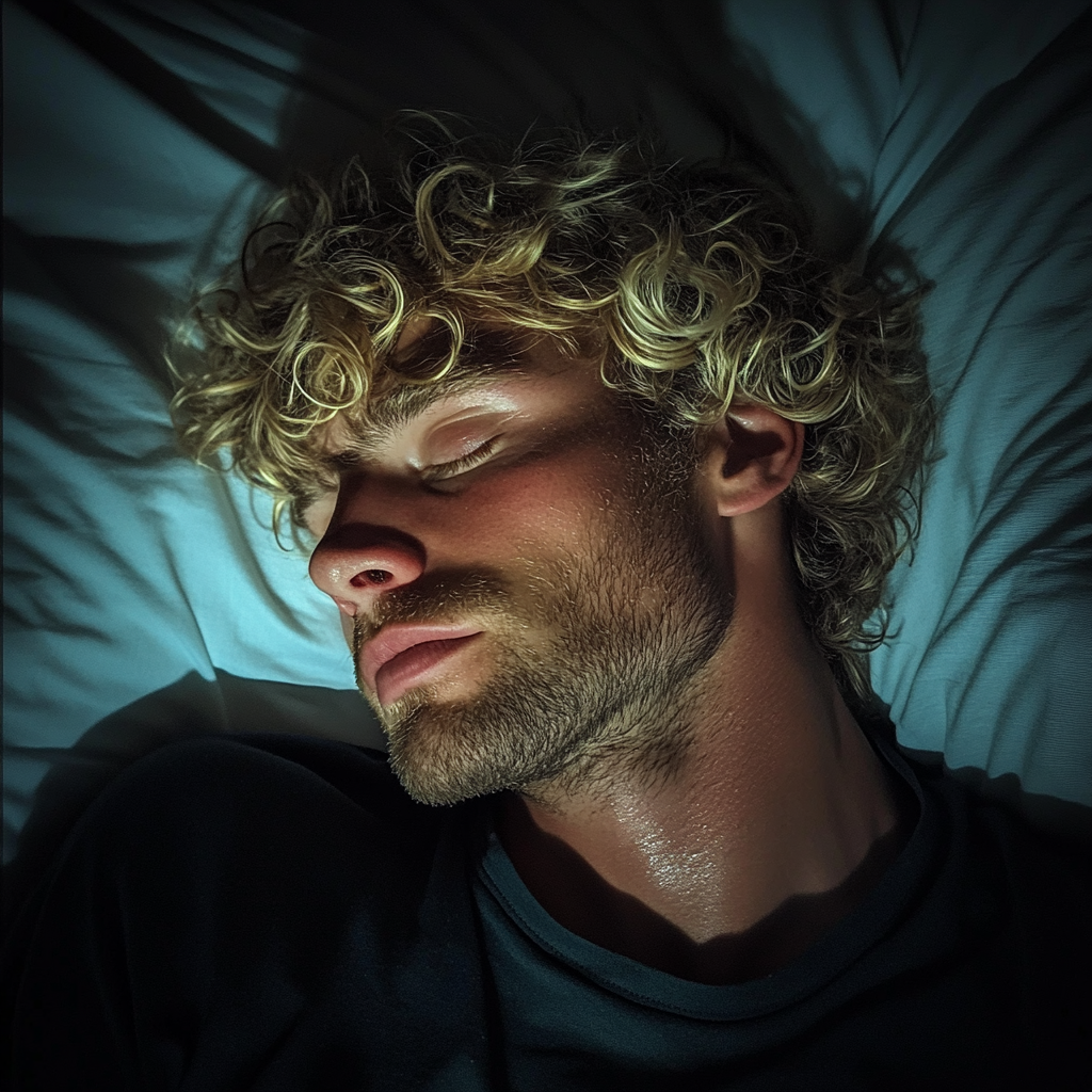 Un homme endormi | Source : Midjourney