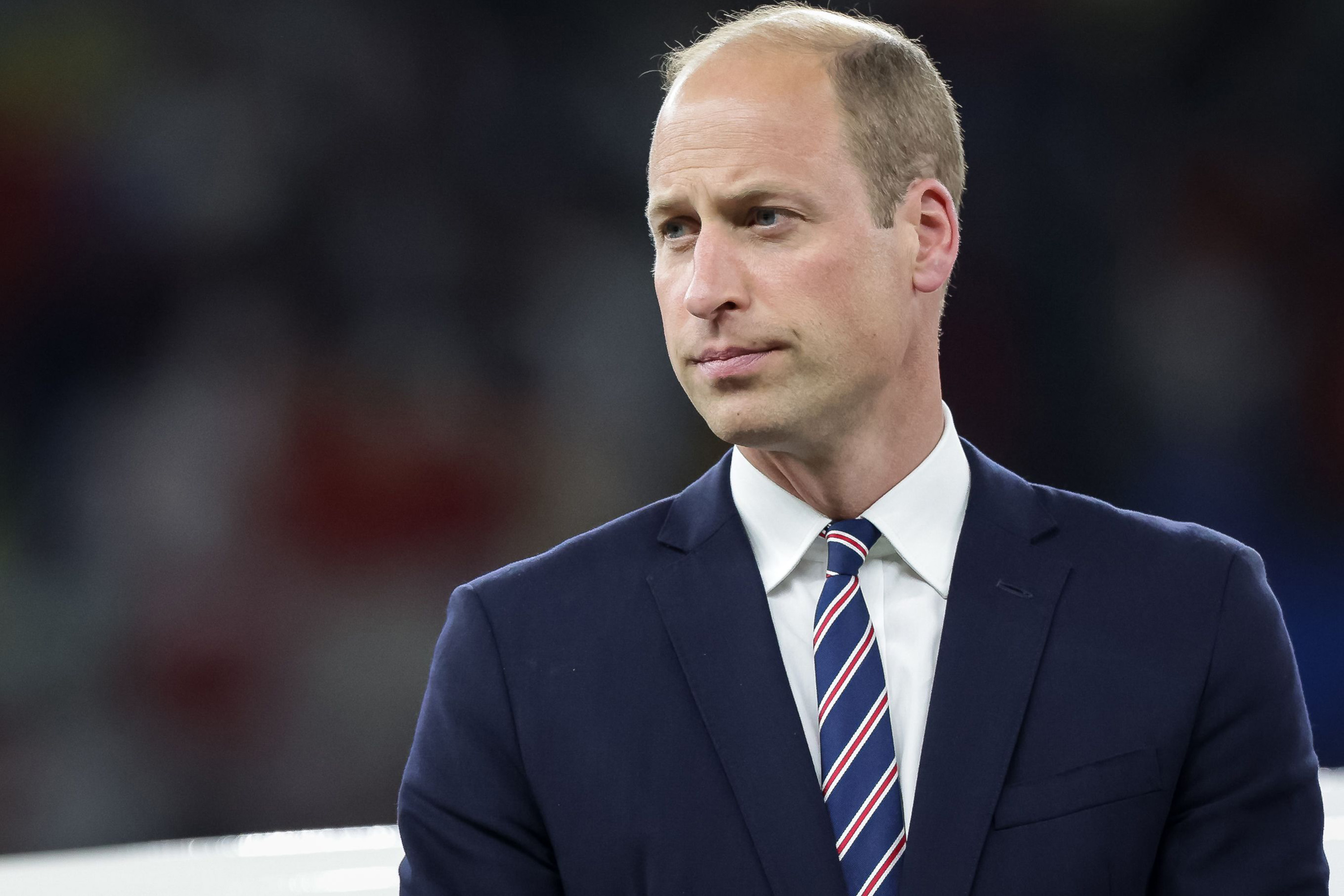 Le prince William lors du match de la finale de l'UEFA EURO 2024 entre l'Espagne et l'Angleterre à l'Olympiastadion le 14 juillet 2024 à Berlin, en Allemagne. | Source : Getty Images