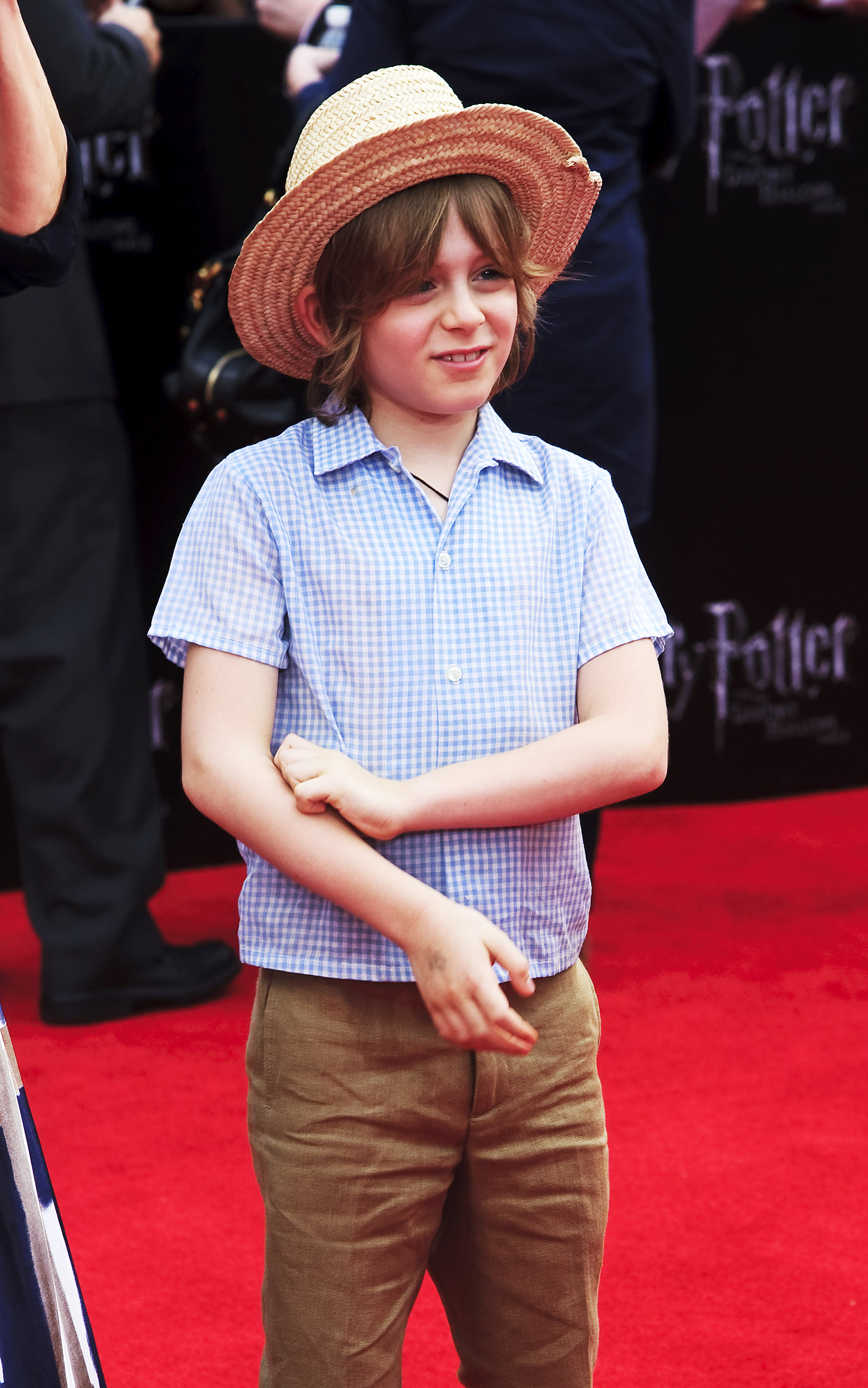 Le garçon à la première de "Harry Potter et les reliques de la mort : Partie 2", 2011 | Source : Getty Images