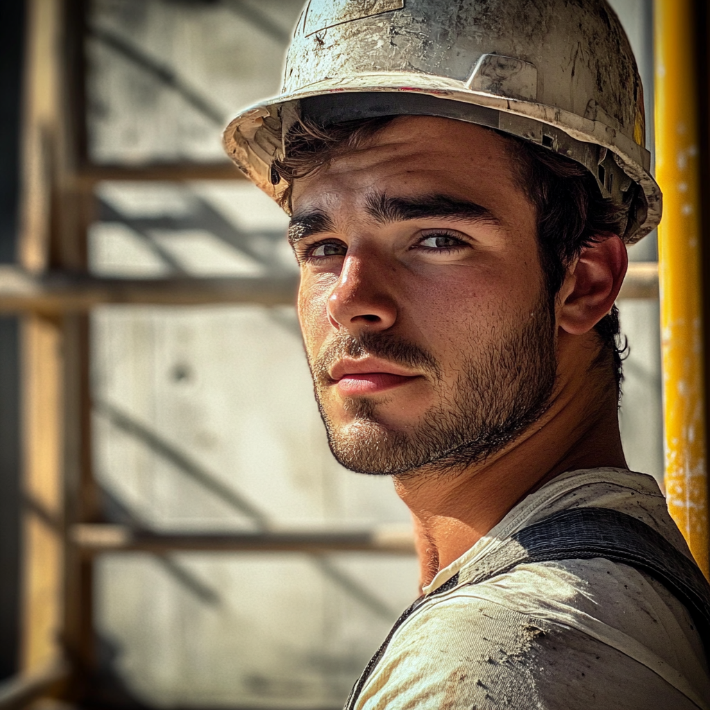 Un homme travaillant dans la construction | Source : Midjourney