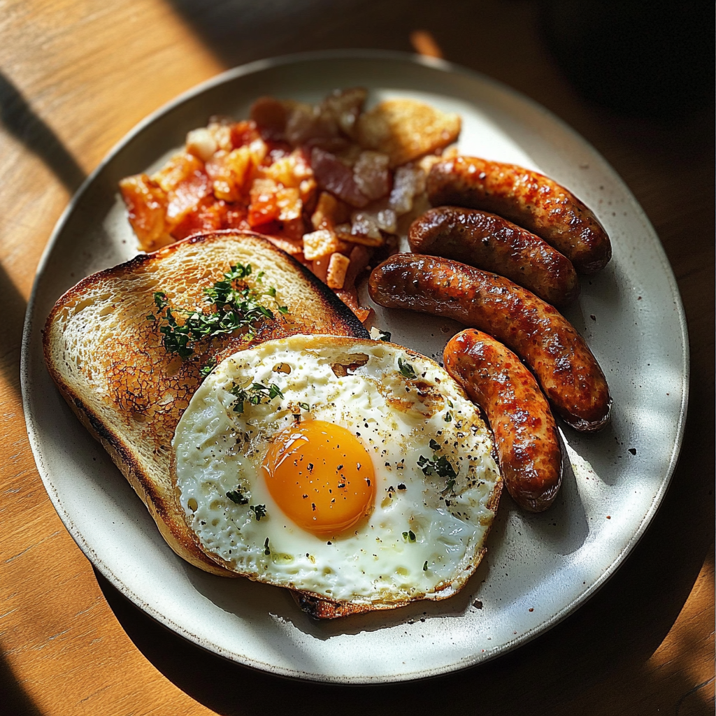 A plate of food | Source: Midjourney