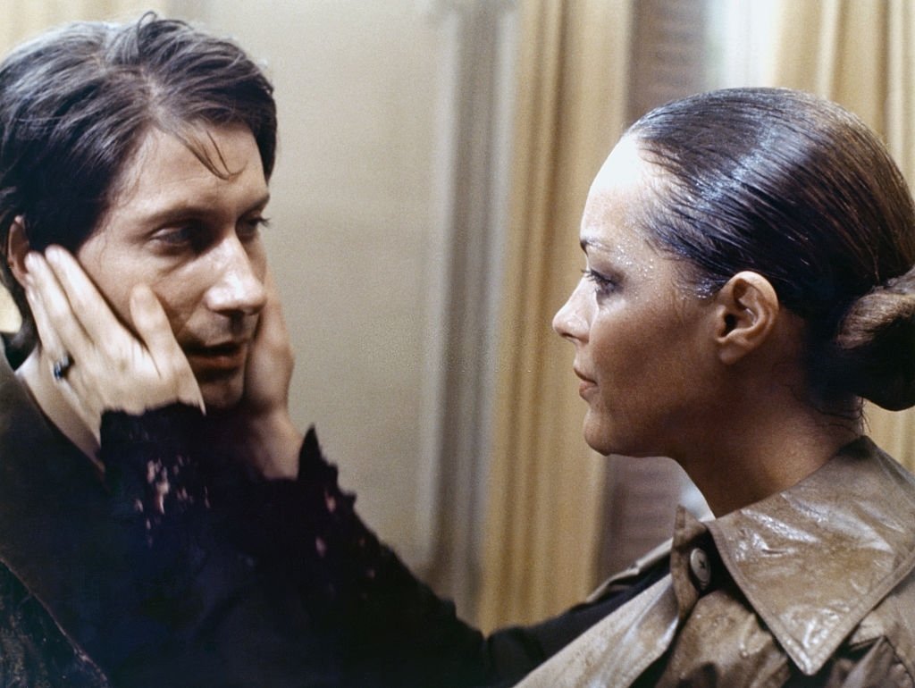 Jacques Dutronc Romy Schneider sur le tournage de "l'Important c'est d'aimer", écrit et réalisé par le Polonais Andrzej Zulawski. | Photo : Getty Images