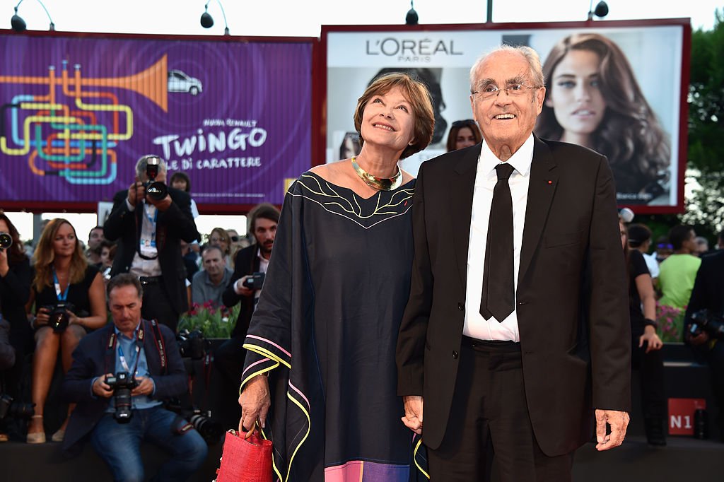  Macha Meril et Michel Legrand assistent à la première de "La Rancon De La Gloire" lors du 71e Festival du film de Venise le 28 août 2014 à Venise, Italie. | Photo : Getty Images
