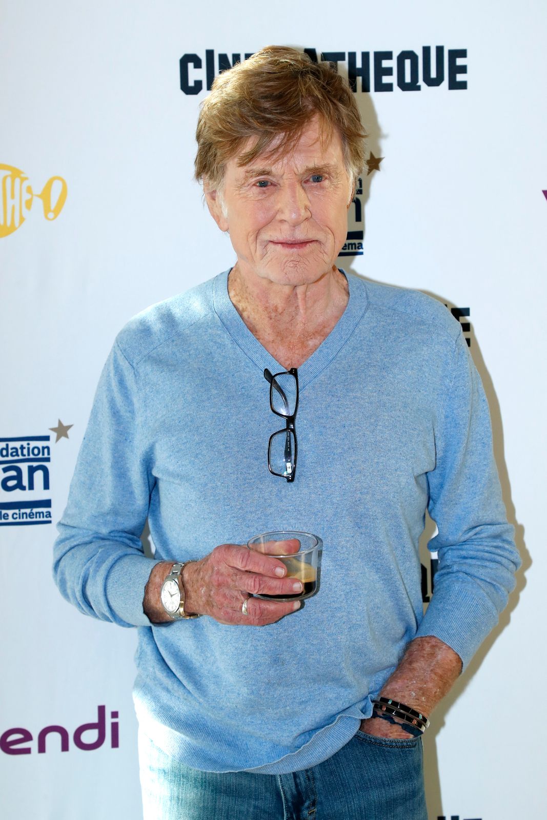 L'acteur Robert Redford donne une Master Class à la Cinémathèque française le 21 février 2019 à Paris, France. | Photo : Getty Images