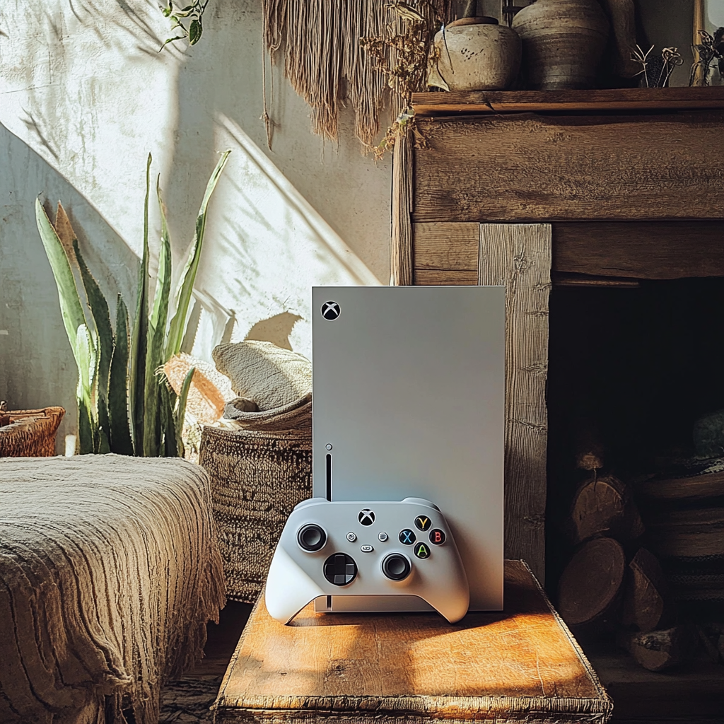 Une console Xbox | Source : Midjourney