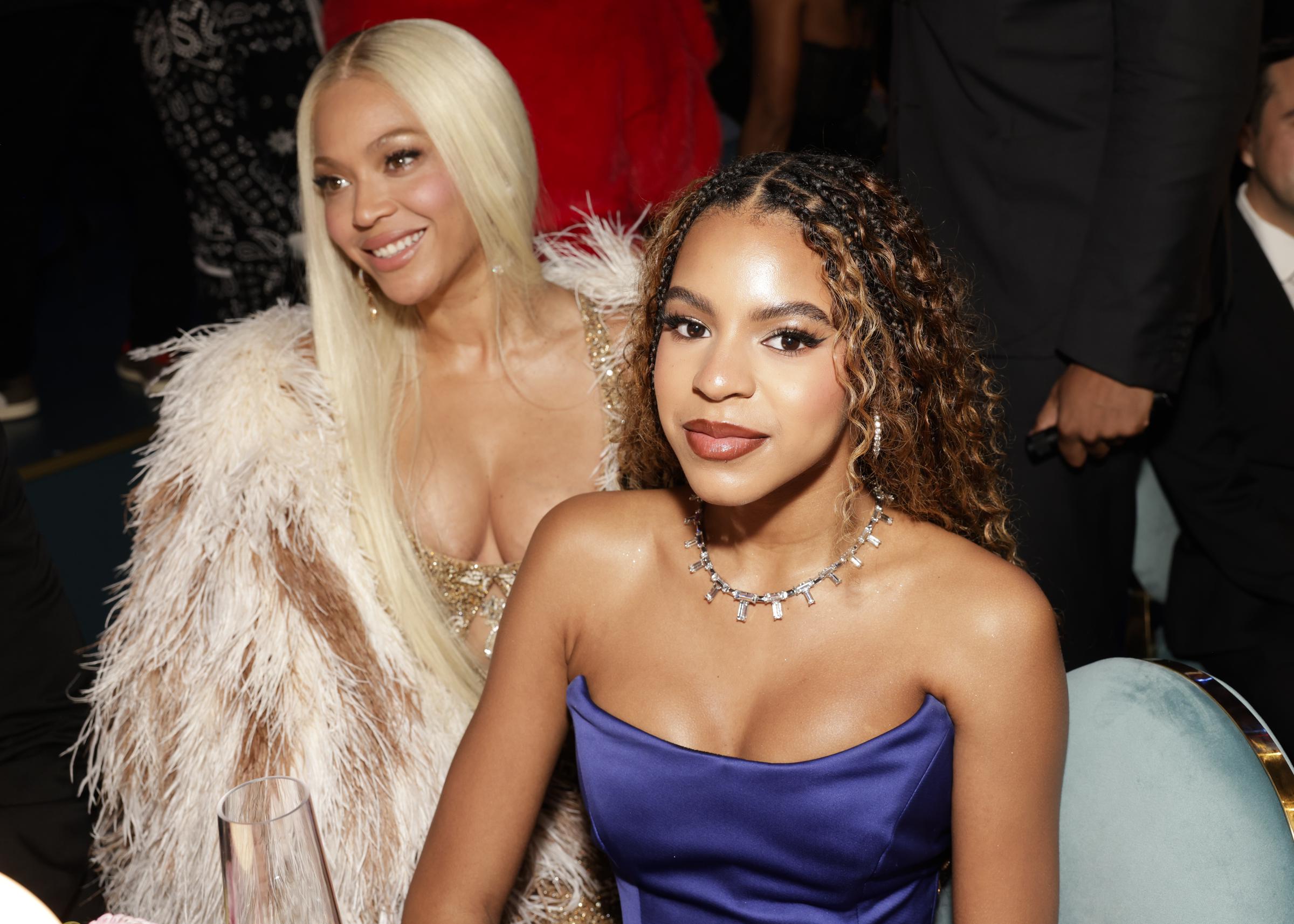 Beyonce et Blue Ivy Carter lors de la 67e édition des Grammy Awards, à Los Angeles, Californie | Source : Getty Images