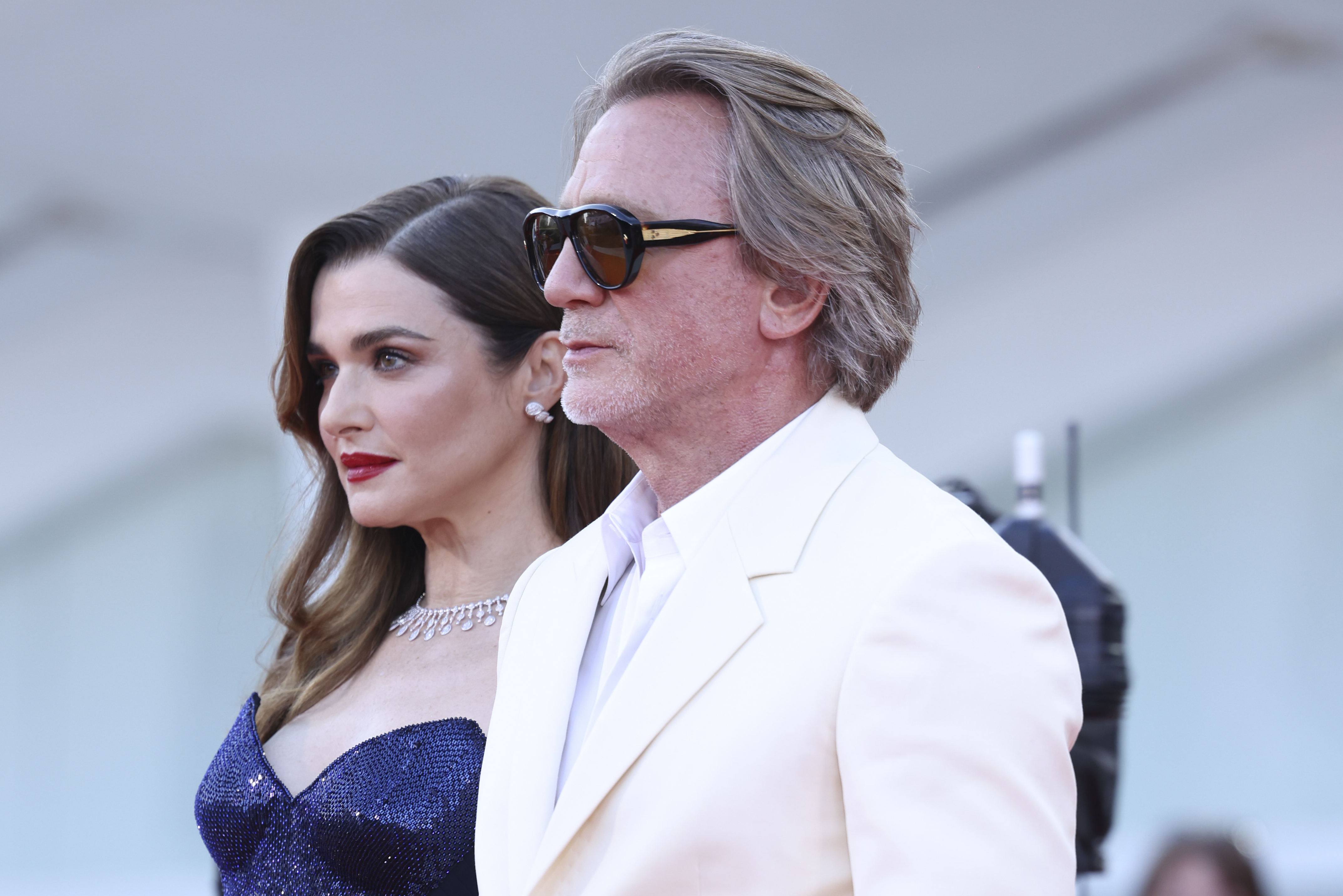 Rachel Weisz et Daniel Craig le 03 septembre 2024 à Venise, Italie | Source : Getty Images