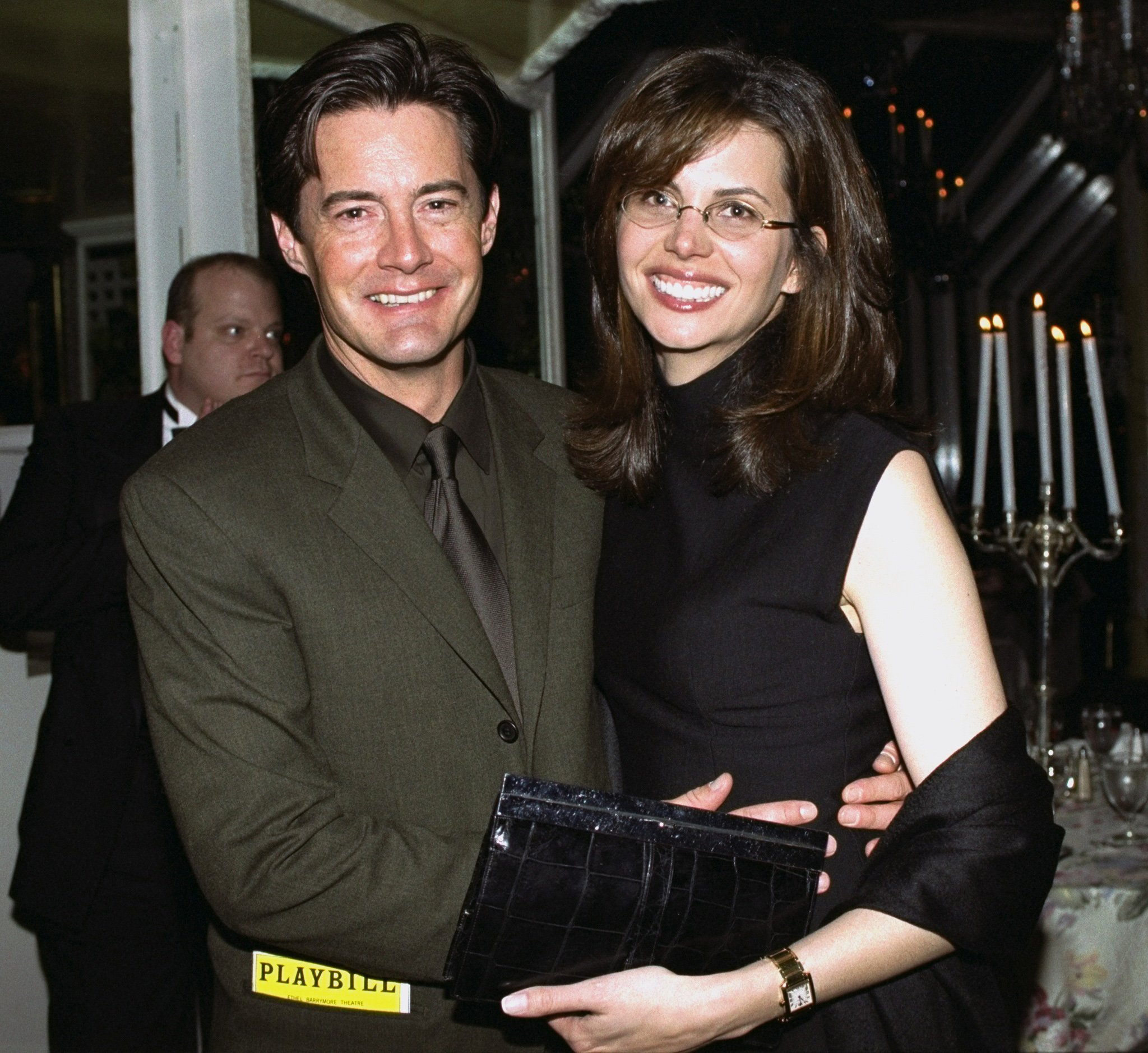 Kyle MacLachlan et Desiree Gruber à la soirée d'ouverture de la pièce "The Real Thing". | Source : Getty Images