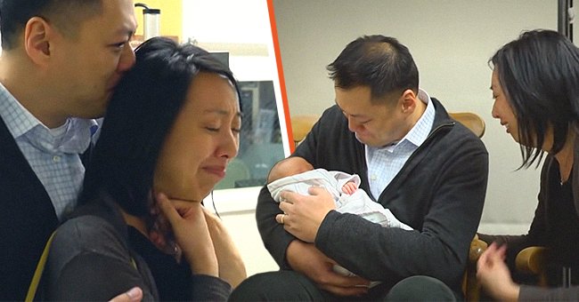 Les moments émouvants où la famille Chen a tenu son fils dans ses bras à l'hôpital. | Photo : YouTube.com/The Austin Stone