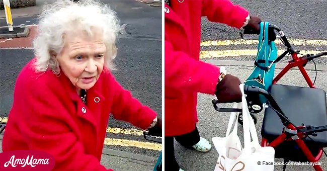Un homme a filmé la lutte déchirante d'une retraitée qui ne peut pas se payer un fauteuil roulant électrique