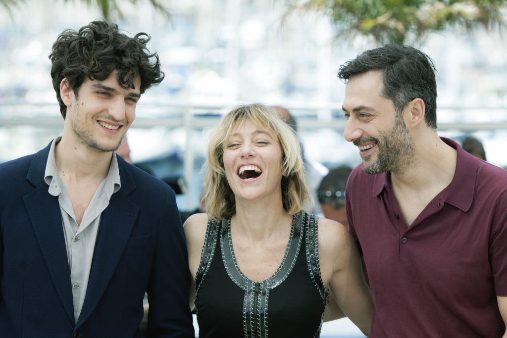 Filippo Timi, Valeria Bruni Tedeschi et Louis Garrel au Palais des Festivals de Cannes en Mai 2013| Source : Getty Images