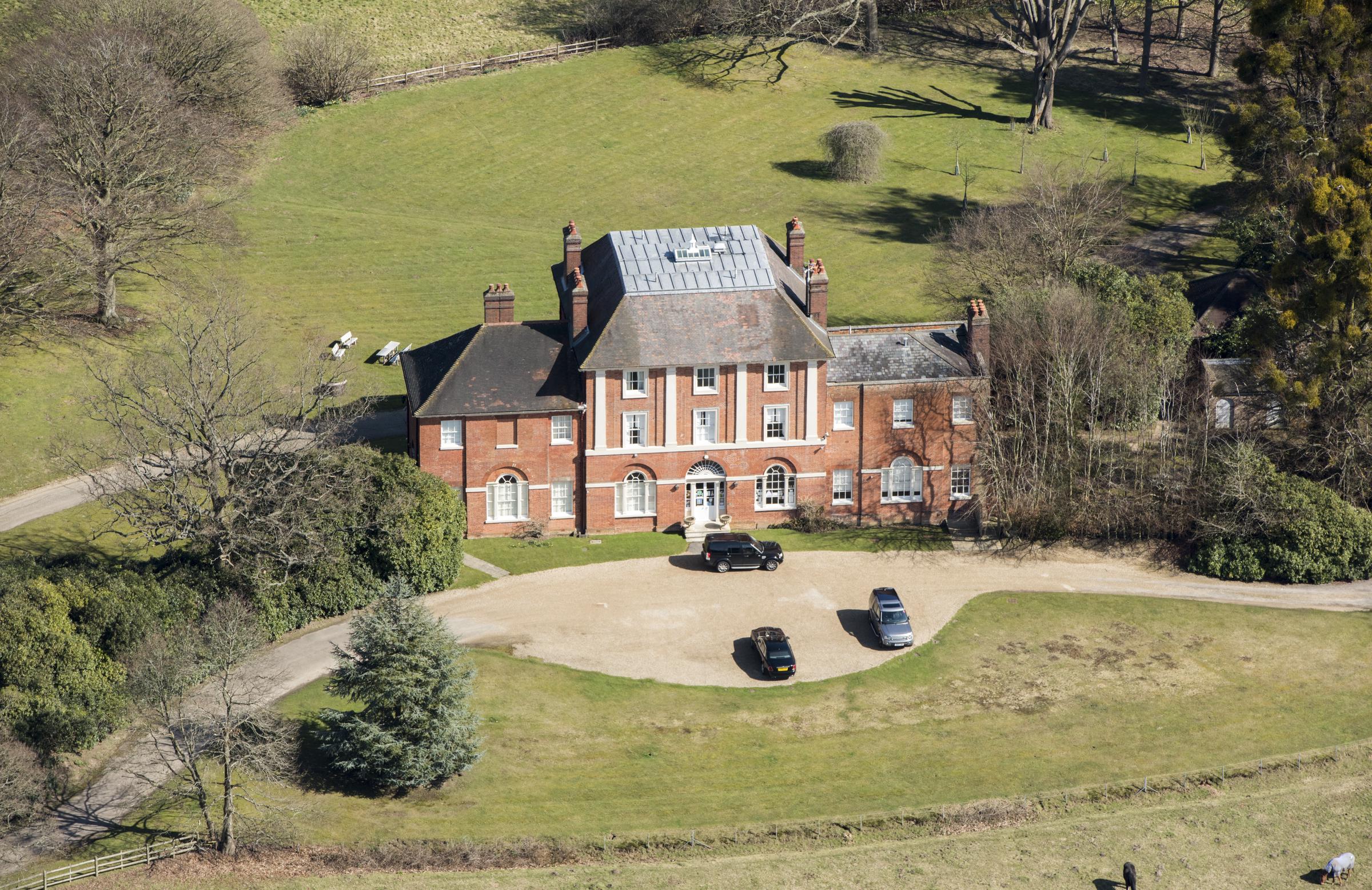 Forest Lodge, anciennement connu sous le nom de Holly Grove, dans le grand parc de Windsor, Berkshire, 2018. | Source : Getty Images