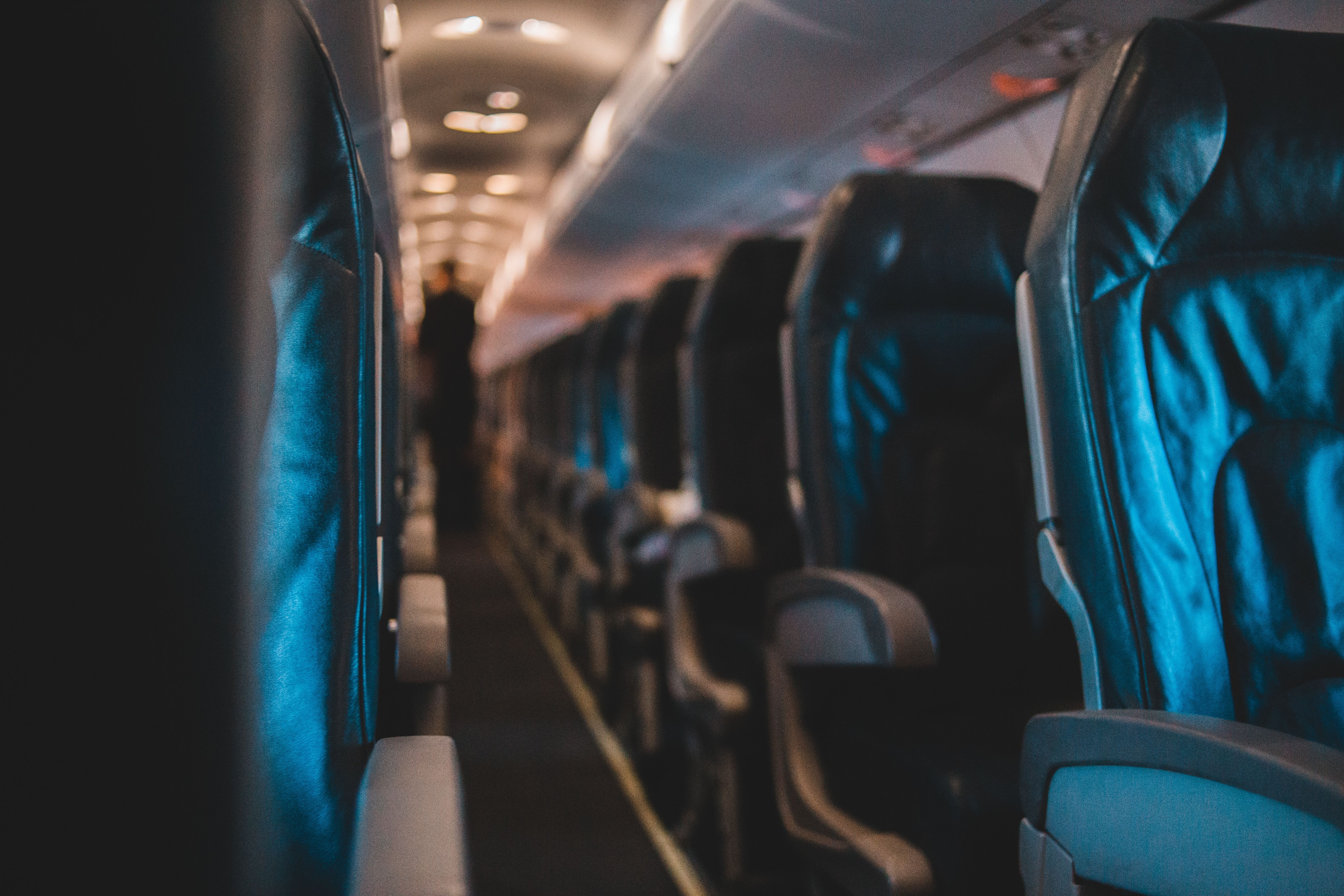 Cabine d'avion vide | Source : Pexels