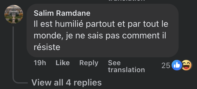 Commentaire d'un internaute | Source : Facebook/Gala