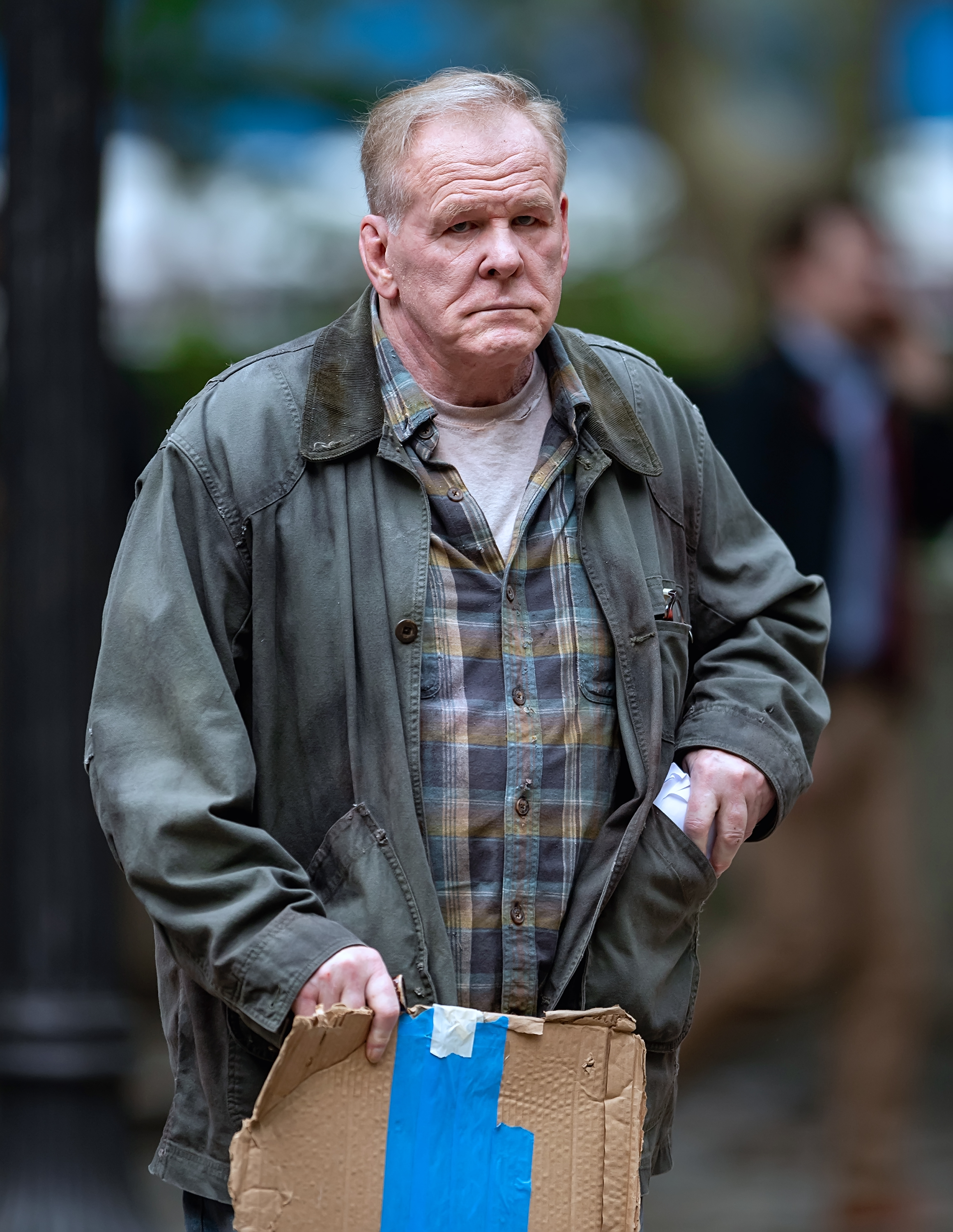 Nick Nolte photographié sur le tournage du film « Rittenhouse » 2021 | Source : Getty Images