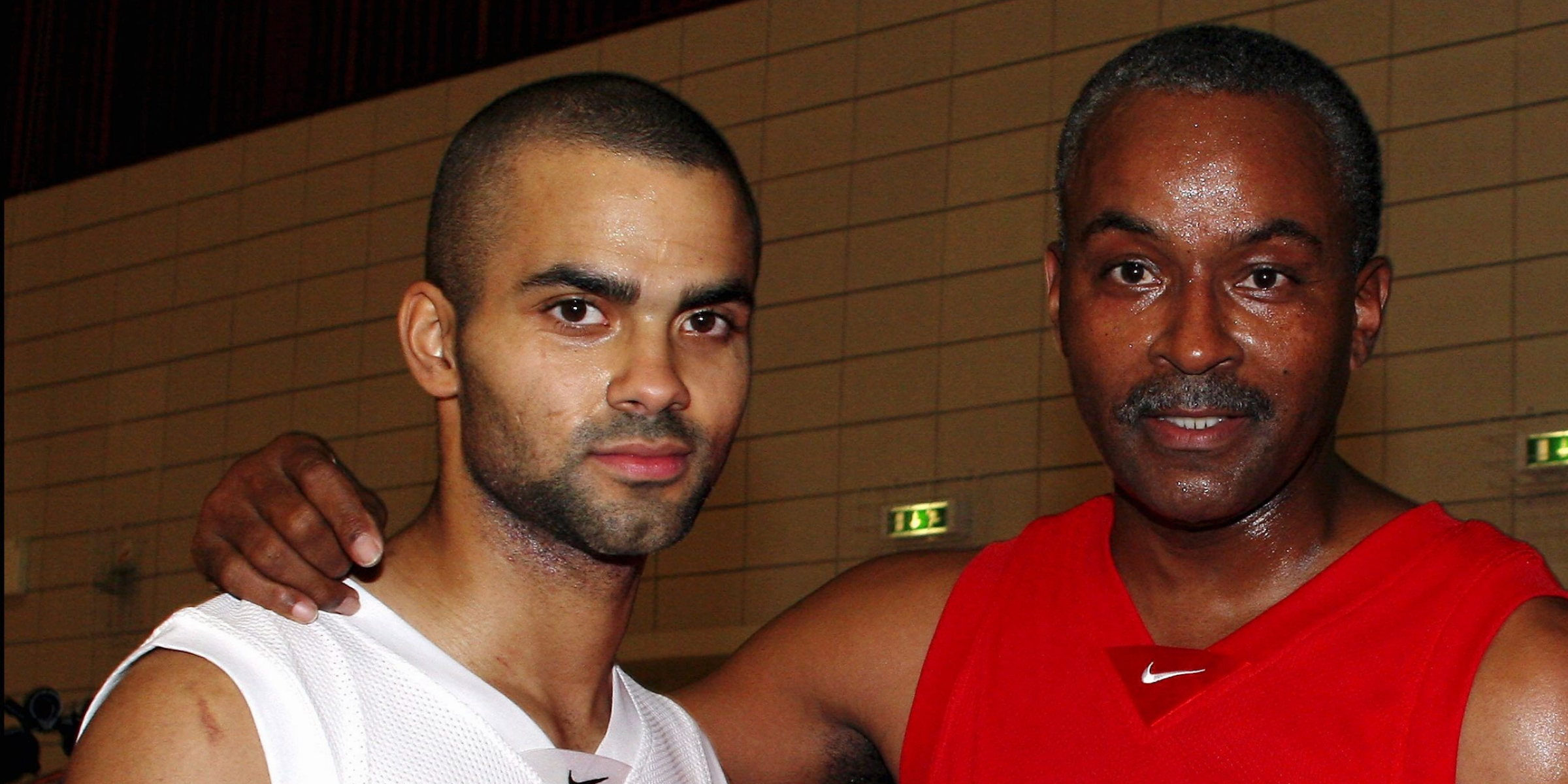 Tony Parker et son père | Source : Getty Images