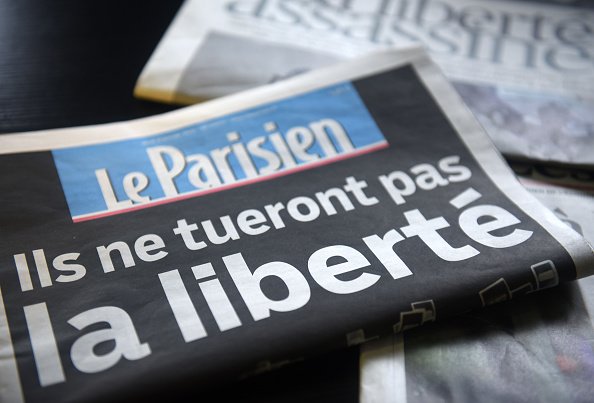 Journal Le Parisien. | Photo : Getty Images