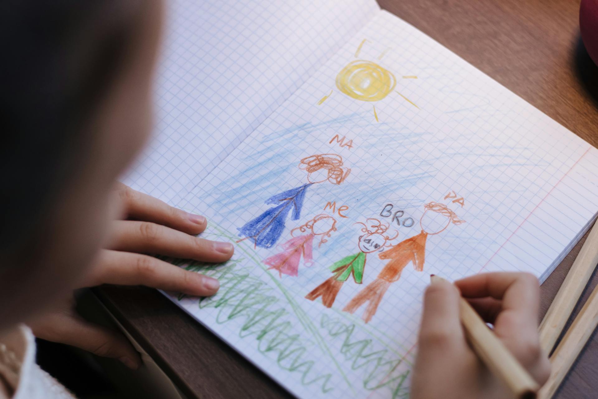 Un dessin d'enfant | Source : Pexels