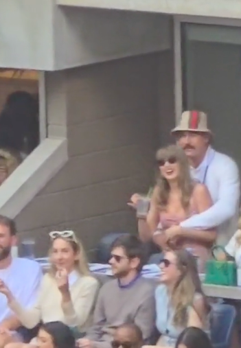 Taylor Swift et Travis Kelce profitent de leur temps à l'US Open, posté le 8 septembre 2024 | Source : TikTok/latinus_us