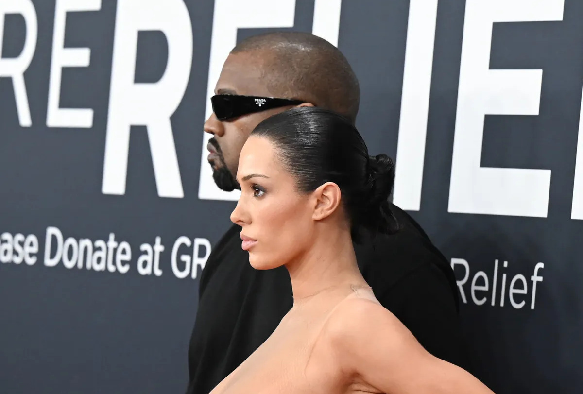 Kanye West et Bianca Censori le 2 février 2025 | Source : Getty Images