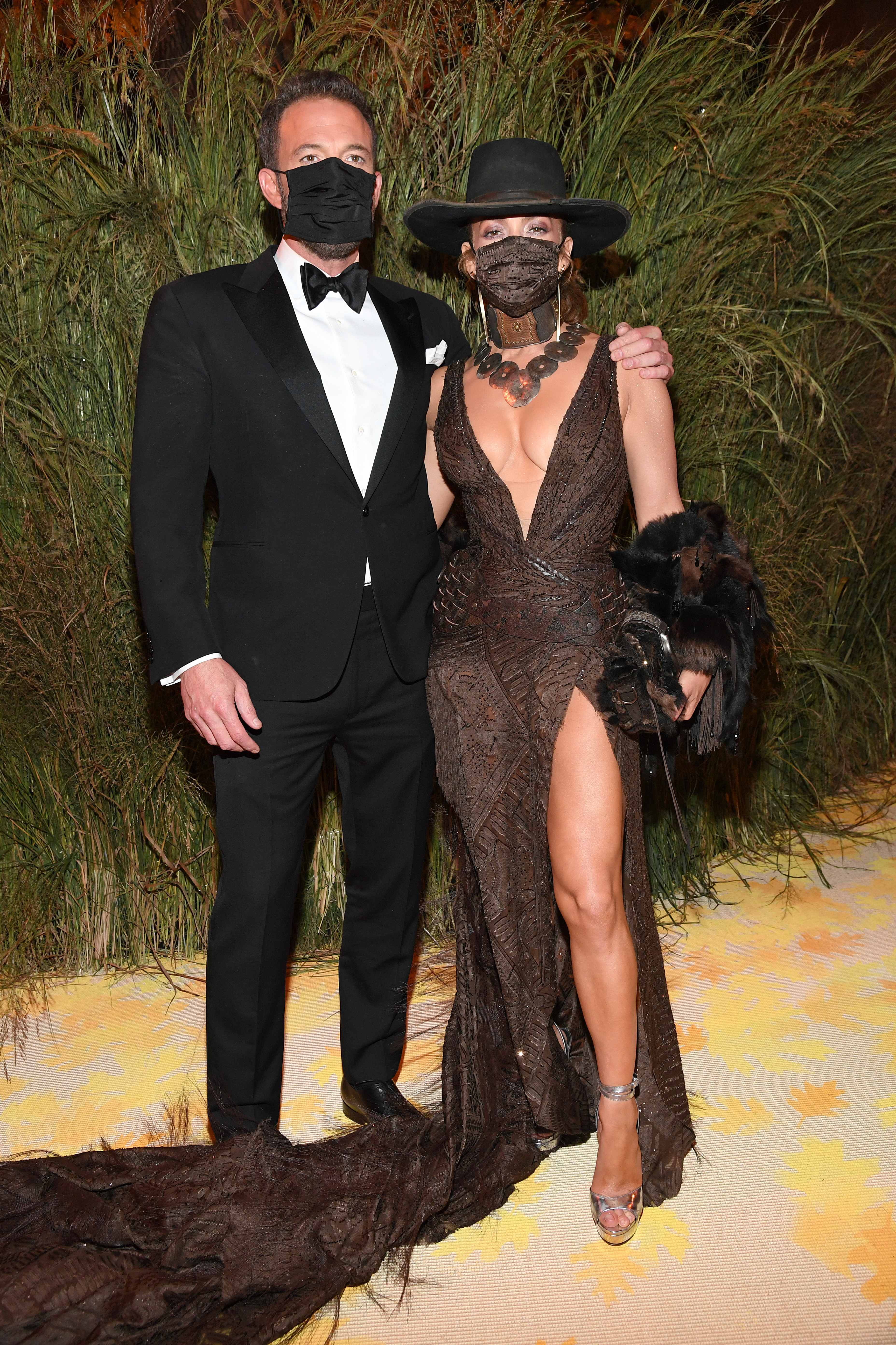 Ben Affleck et Jennifer Lopez au Met Gala 2021 | Source : Getty Images