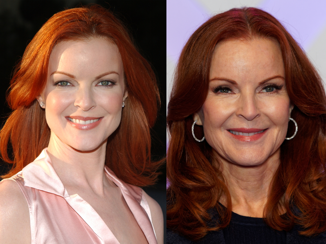 Marcia Cross en 2004 vs en 2023 | Source : Getty Images