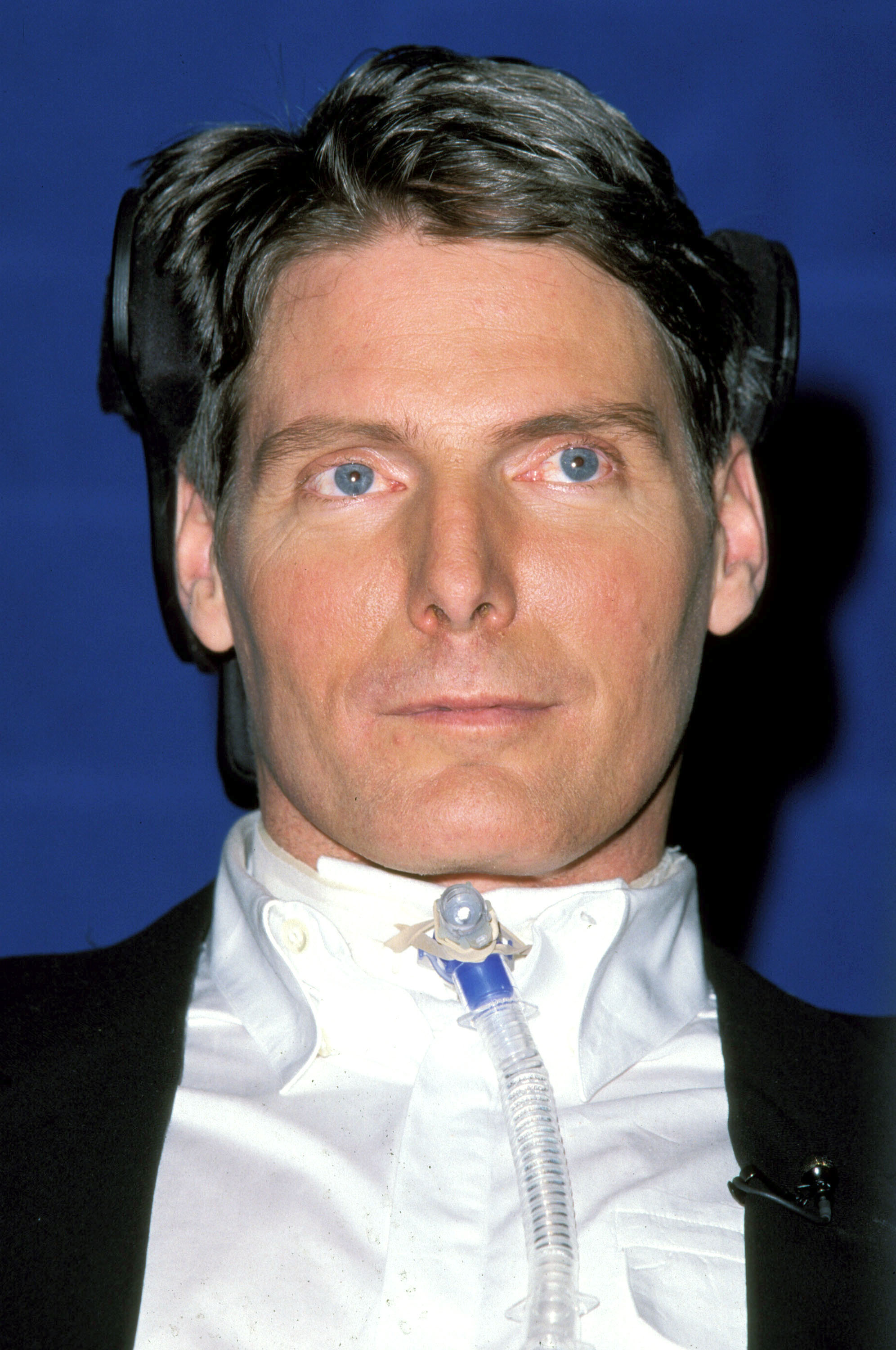 Christopher Reeve lors de la remise du prix des partenaires de la campagne American Oceans honore Christopher Reeve le 30 avril 1996, à Beverly Hills, en Californie. | Source : Getty Images