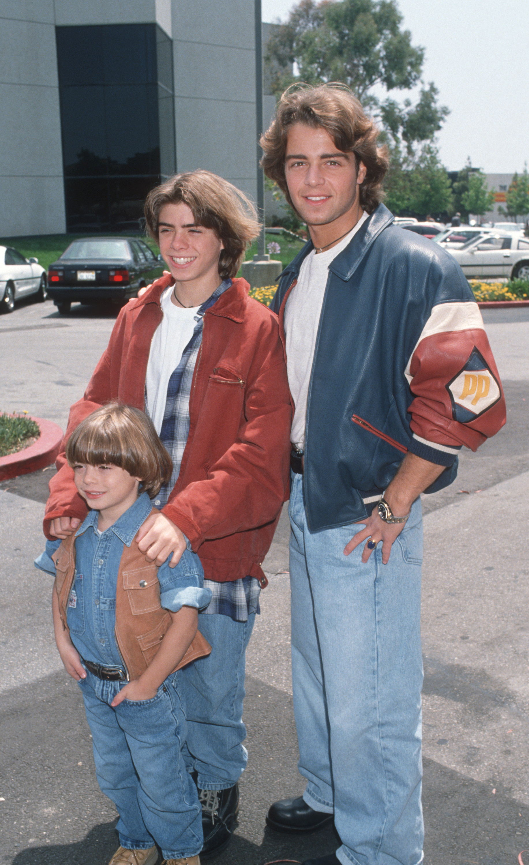 Andrew, Matthew et Joey Lawrence à l'American Diabetes Association Celebrity Waiters le 14 mai 1994 | Source : Getty Images