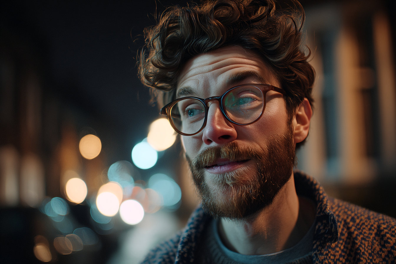 Un homme qui parle | Source : Midjourney