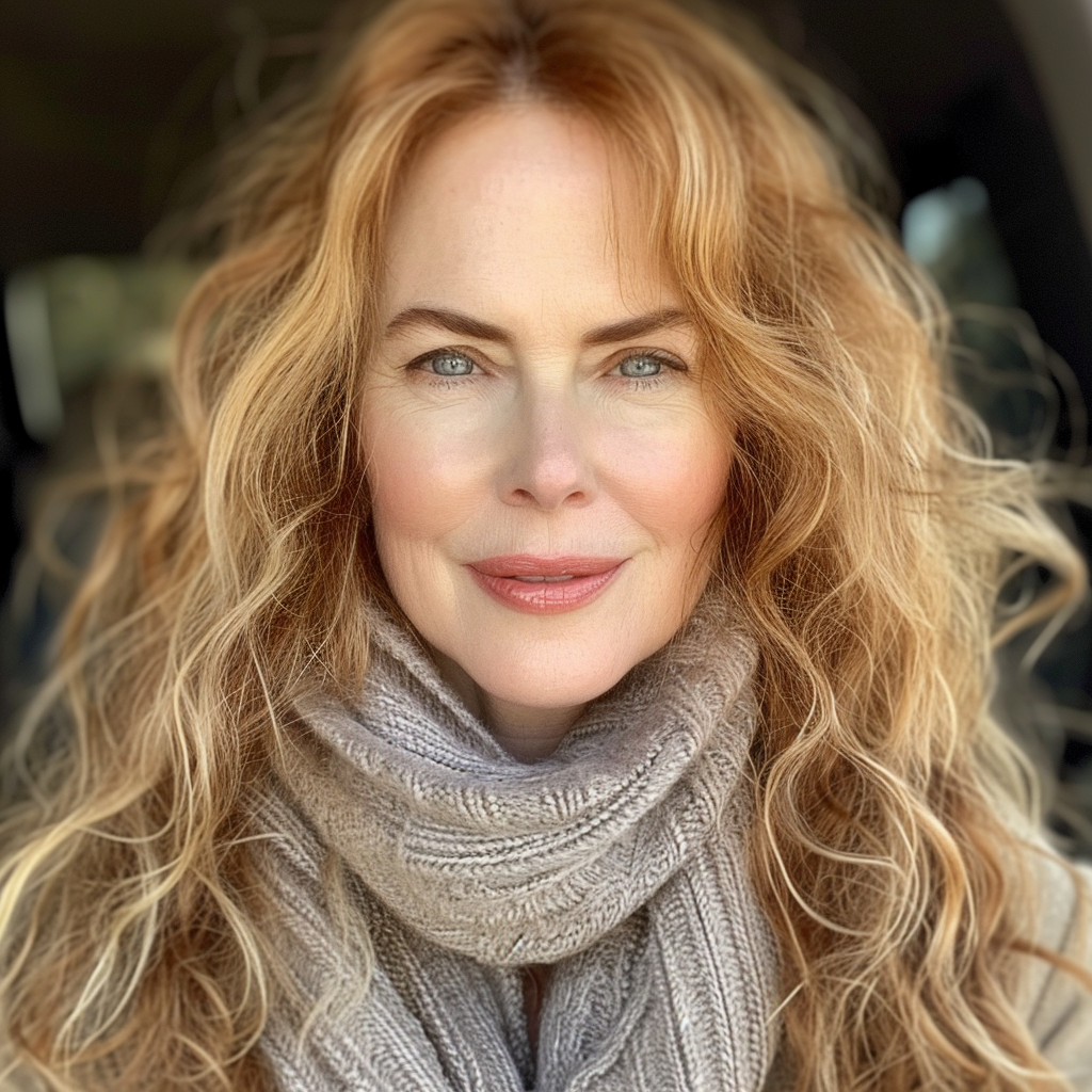 Nicole Kidman dans les années 50 à 60 via AI | Source : Midjourney