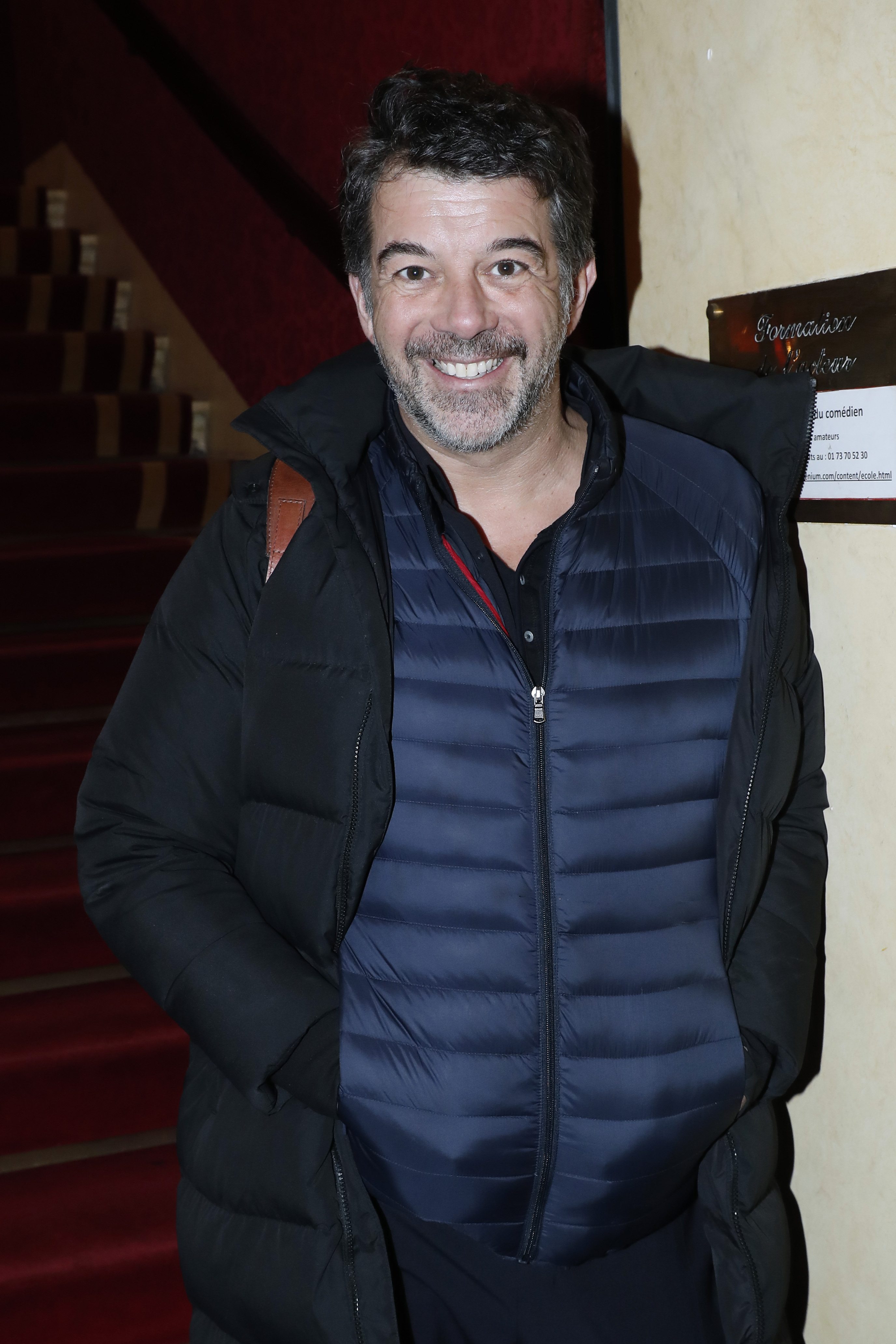 Stéphane Plaza assiste au One Woman Show de Michele Bernier "Vive Demain !" au Théâtre des Variétés le 28 janvier 2019 à Paris, France. | Source : Getty Images