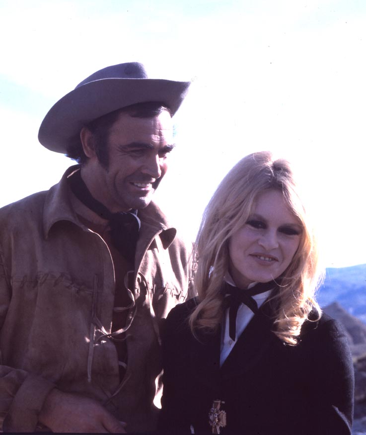 Sean Connery et Brigitte Bardot vers 1978. | Source : Getty Images
