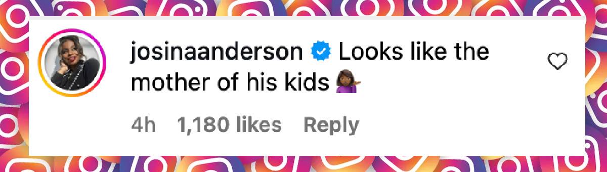 Commentaire d'une internaute sur la petite amie de Jason Momoa, daté du 1er août 2025 | Source : Instagram/adriaarjona