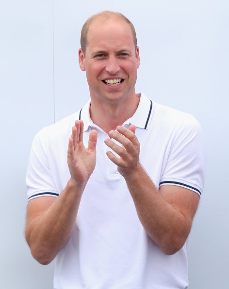 Prince William à la King's Cup à Cowes, Angleterre. | Photo: Getty Images