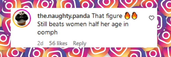 Commentaire d'un internaute sur les photos de Salma Hayek en bikini, sur un post Instagram, daté du 26 août 2024 | Source : Instagram/salmahayek/