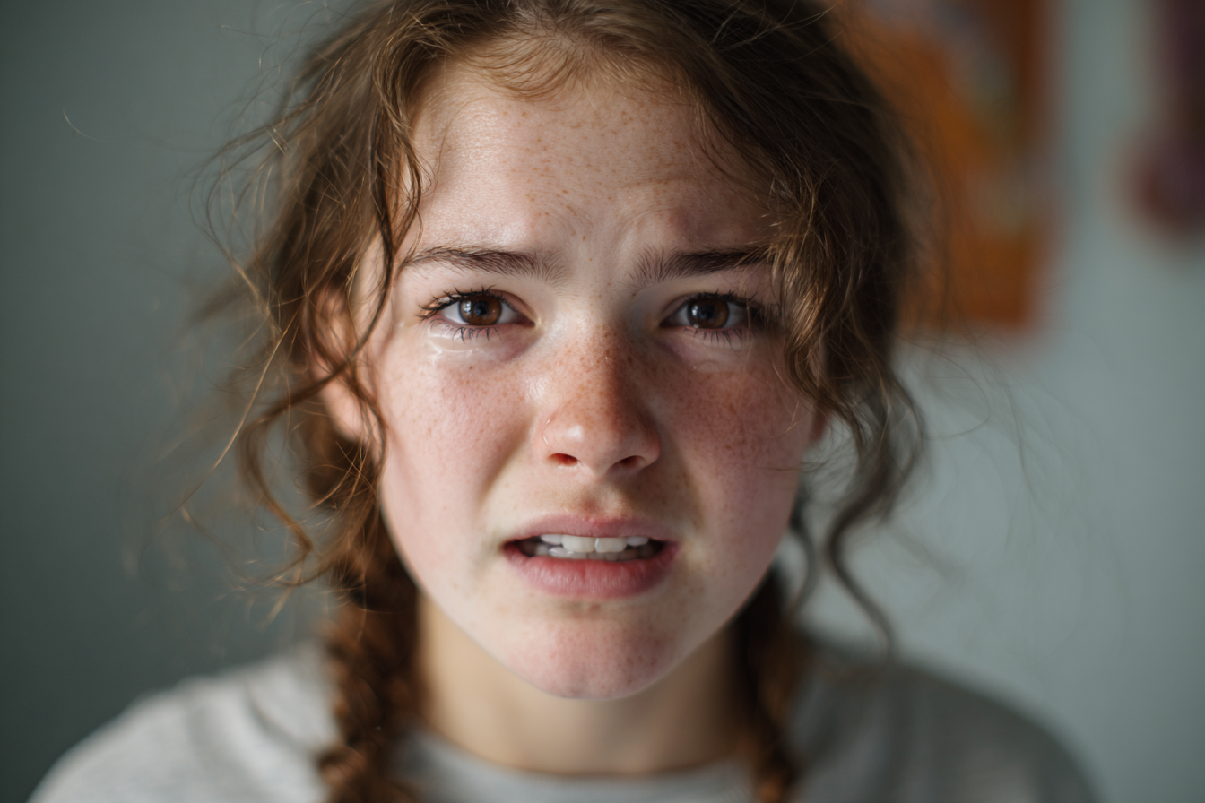 Une fille qui pleure | Source : Midjourney