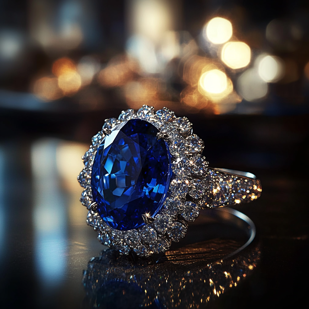 Une bague posée sur la table | Source : Midjourney