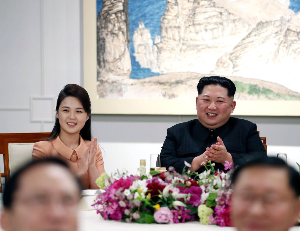 Ri Sol-ju et Kim Jong-un. | Source : Getty Images