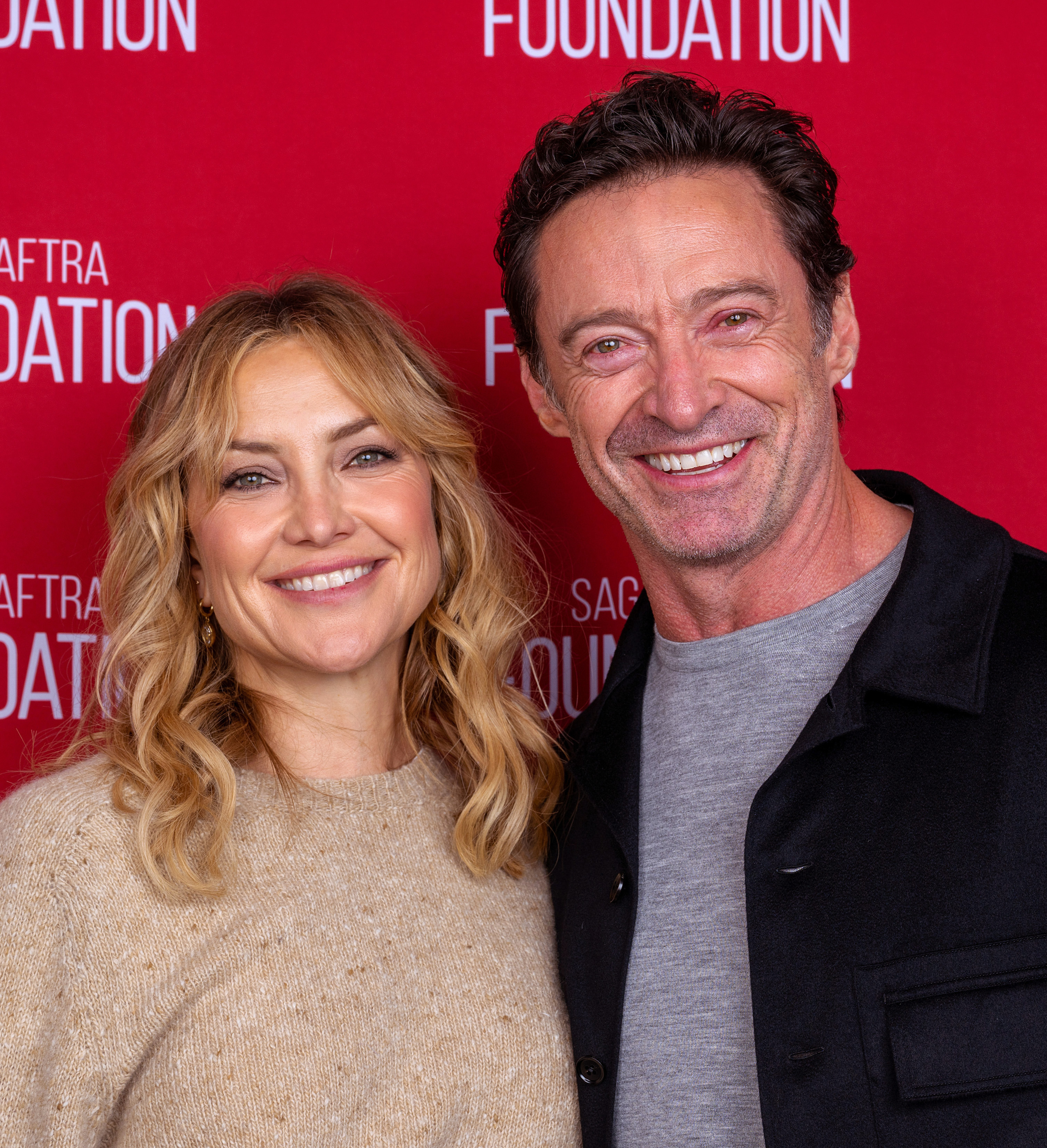 Kate Hudson et Hugh Jackman assistent à la projection de « Sur un air de blues » organisée par la SAG-AFTRA Foundation Conversations au Meryl Streep Center for Performing Artists, le 15 novembre 2025 à Los Angeles, en Californie. | Source : Getty Images