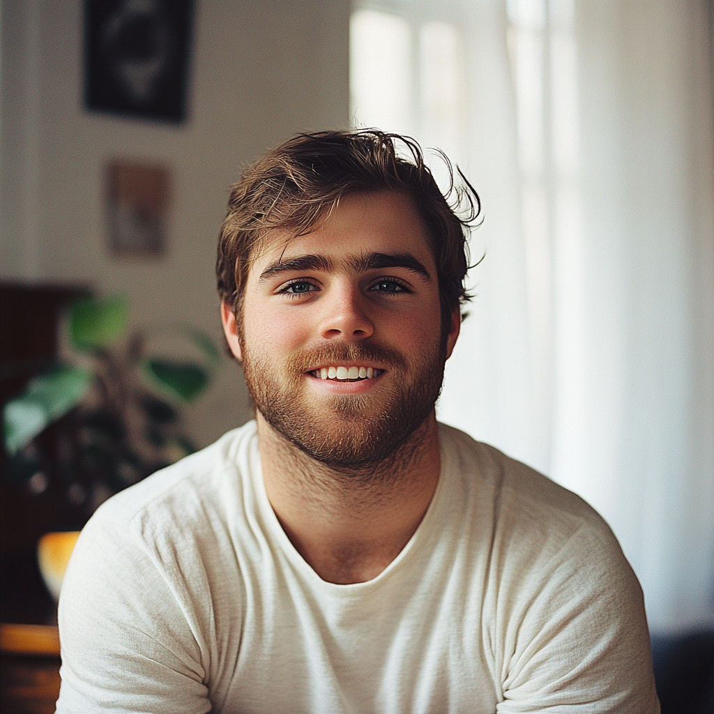 Un homme heureux | Source : Midjourney