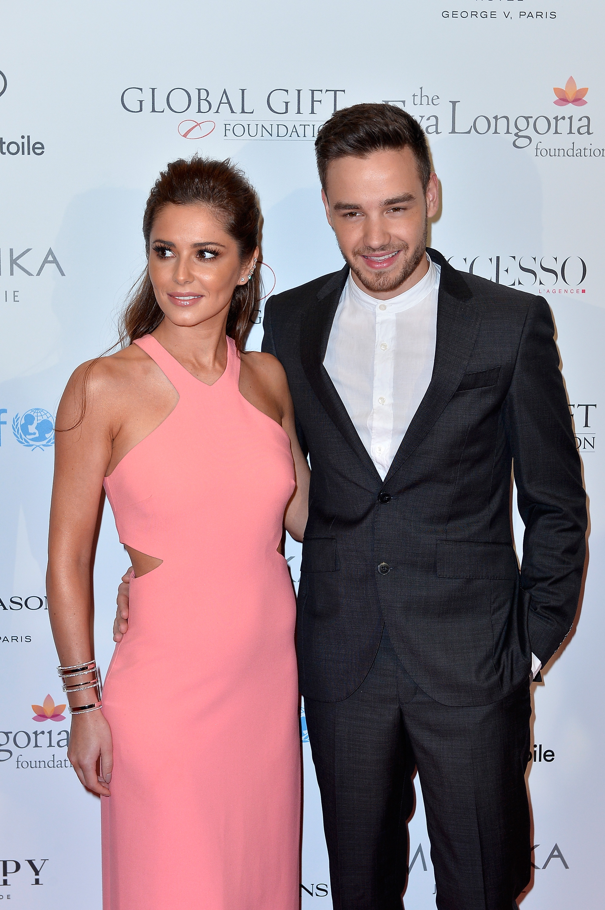 Cheryl Cole et Liam Payne assistent au photocall du Global Gift Gala le 9 mai 2016, à Paris, en France. | Source : Getty Images