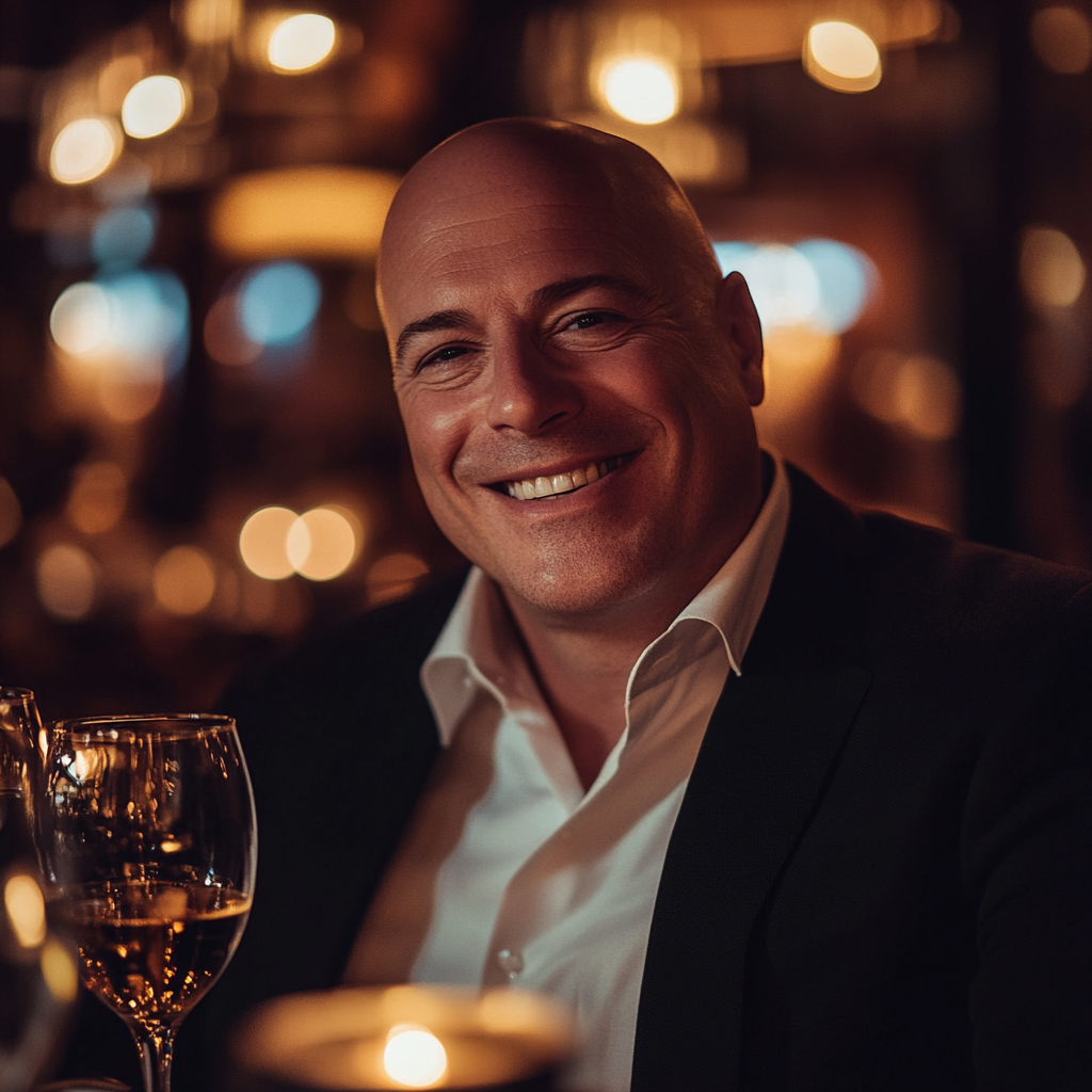 Un homme âgé dans un restaurant | Source : Midjourney