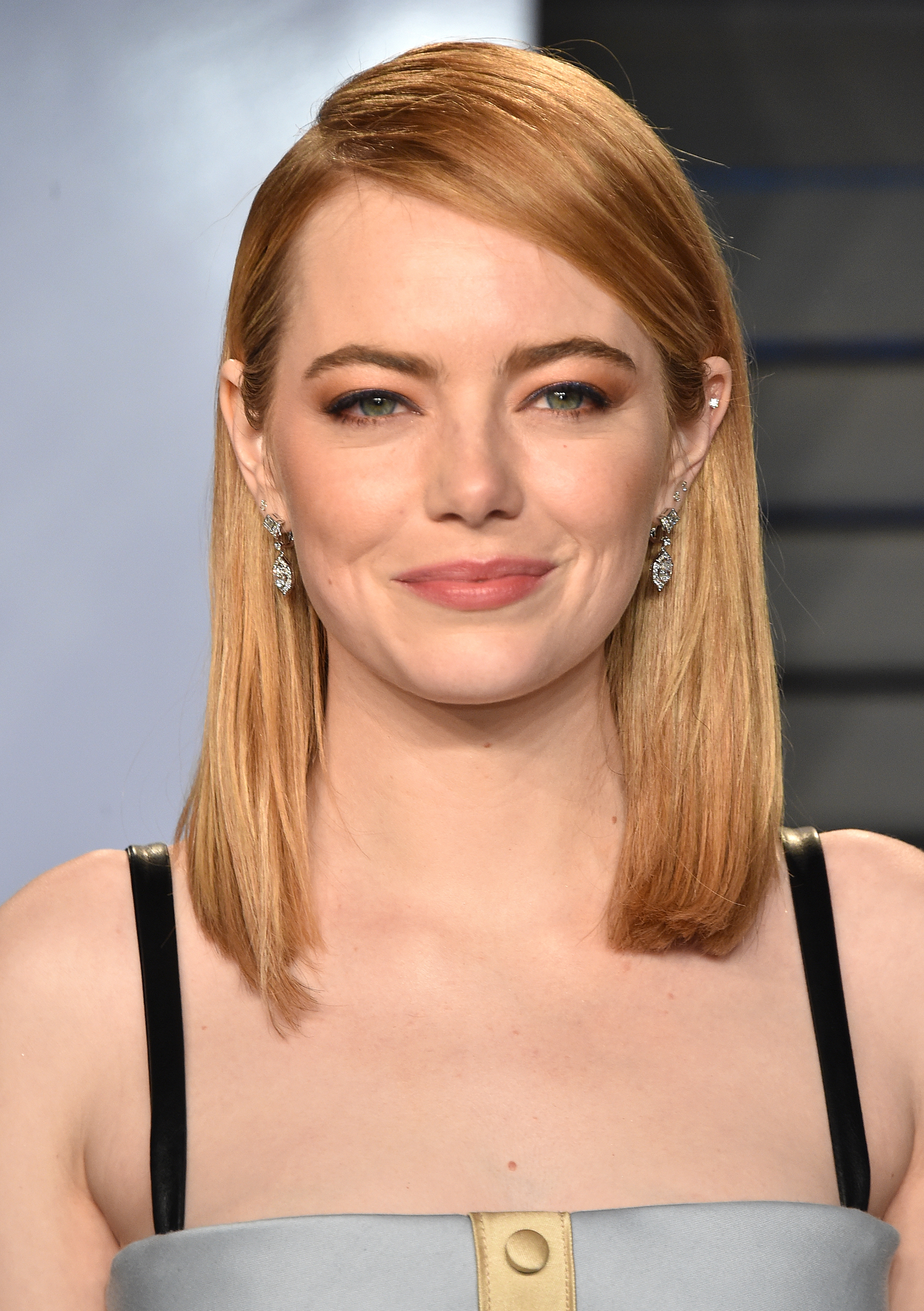 Emma Stone lors de la soirée Vanity Fair Oscar Party 2018, le 4 mars à Beverly Hills, en Californie. | Source : Getty Images