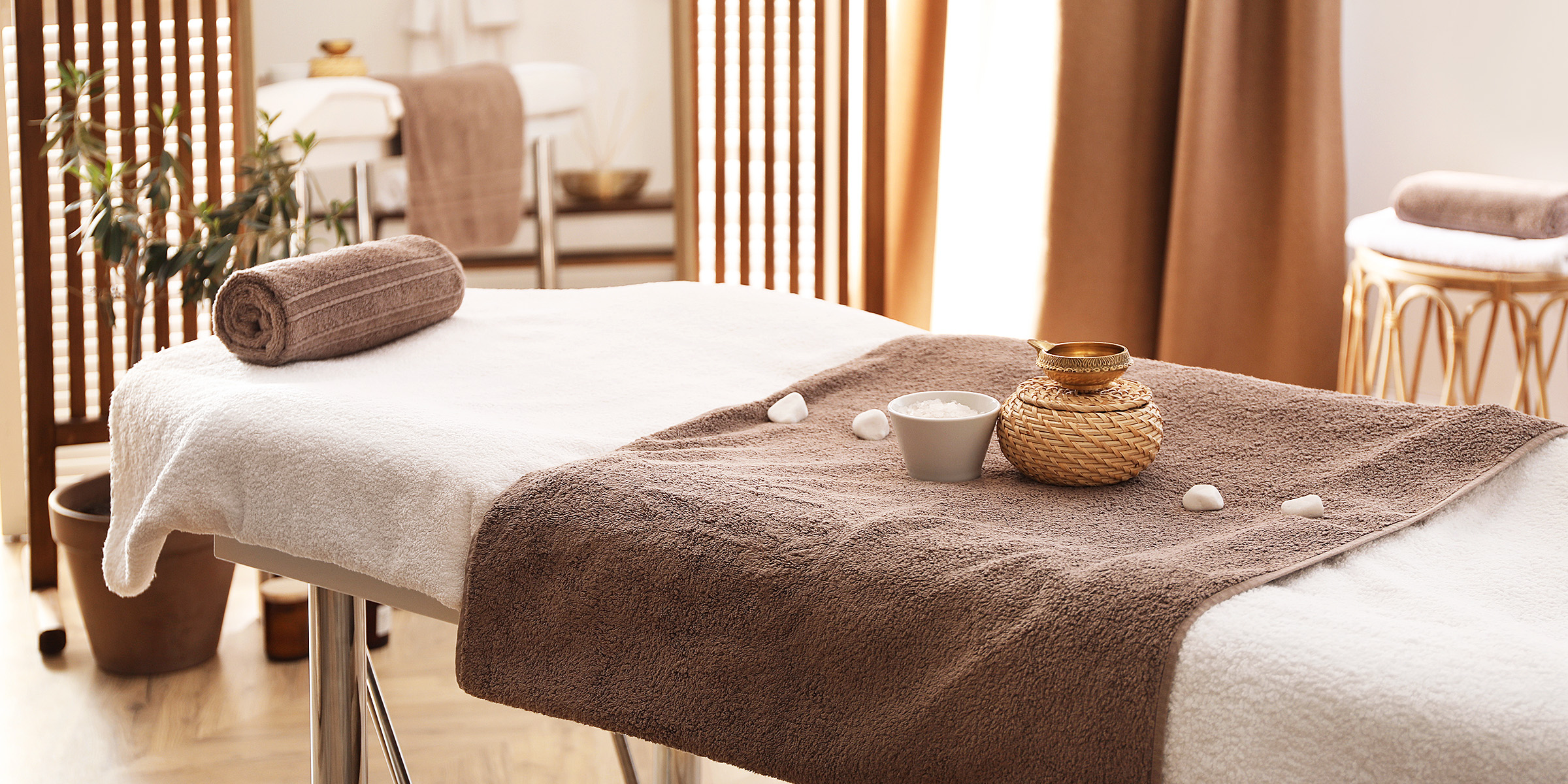 Une table de massage dans un spa | Source : Shutterstock