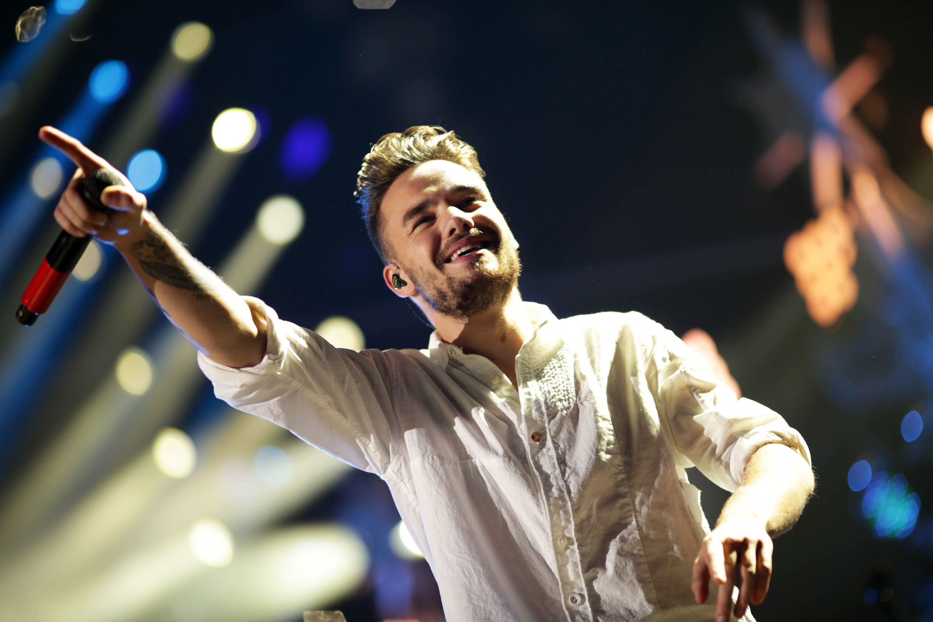 Liam Payne du groupe de musique One Direction se produit sur scène à Los Angeles, en Californie, le 4 décembre 2015 | Source : Getty Images