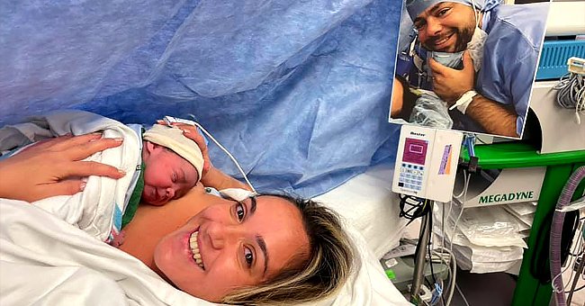 Une femme perd son mari 7 jours avant de donner naissance à leur fils et regarde une photo de lui pendant le travail | Photo : Facebook/gracesotolongo