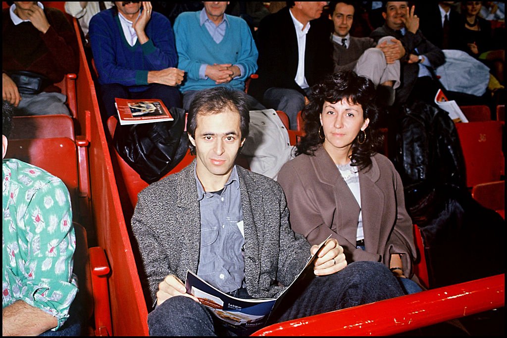 Jean Jacques Goldman et son épouse - Open de tennis de Paris Bercy - 1990. | Photo : Getty Images
